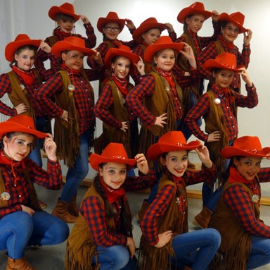 Showtanz Rückblick 2018 2029 Cowgirls