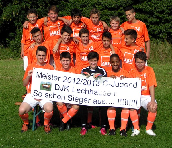 C-Junioren der DJK Lechhausen sind Meister der Stadtgruppe Augsburg 2013